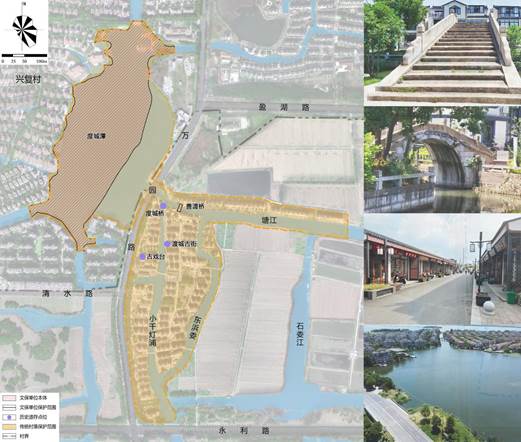 渡城歷史文化保護和風(fēng)貌引導(dǎo)圖