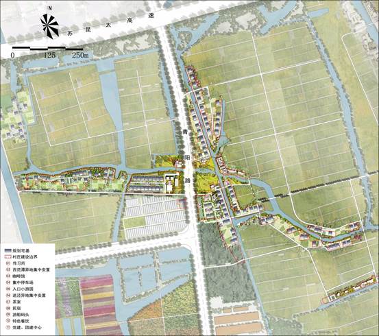 07 郭家灣、木勺溇、東范潭、西范潭居民點平面布局圖